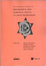 Front cover of Fifth International Conference on Mathematical and Numerical Aspects of Wave Propagation by International Conference on Mathematical and Numerical Aspects of Wave Propagation (5th 2000 Santiago de Compostela, Spain)