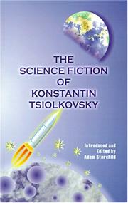 Cover of Science Fiction of Konstantin Tsiolkovsky by Konstantin Tsiolkovsky