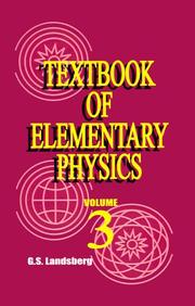 Cover of Textbook of Elementary Physics by Academician G. S. Landsberg