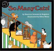 Front cover of So Many Cats! by Beatrice Schenk De Regniers