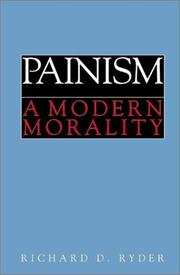 Cover of Painism by Richard D. Ryder