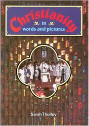 Front cover of Christianity in Words and Pictures (Words & Pictures) by Sarah Thorley
