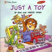 Cover of Just a toy by Gina Mayer