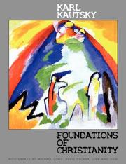 Front cover of Foundations of Christianity by Karl Kautsky