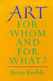 Cover of Art by Brian Keeble