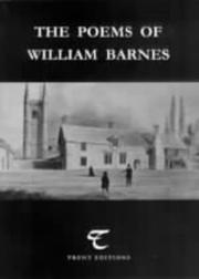 Front cover of Poems of William Barnes by William Barnes