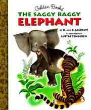 Front cover of The Saggy Baggy Elephant by Kathryn Jackson