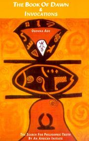Front cover of The Book of Dawn and Invocations by Ogonna Agu