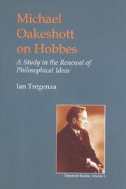 Front cover of Michael Oakeshott on Hobbes by Ian Tregenza