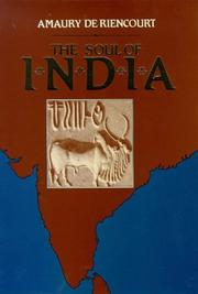 Cover of The soul of India by Amaury De Riencourt