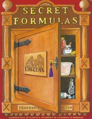 Cover of Secret formulas by Rebecca Tilley