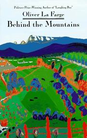Front cover of Behind the mountains by Oliver La Farge