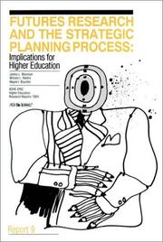 Front cover of Futures research and the strategic planning process by Morrison, James L.