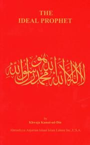 Front cover of The ideal prophet by Khwaja Kamal-ud-Din