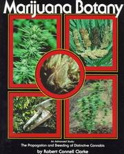 Cover of Marijuana botany by Robert Connell Clarke