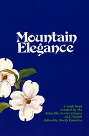 Cover of Mountain Elegance by Asheville Junior League