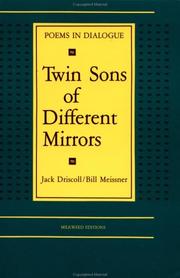 Front cover of Twin Sons of Different Mirrors by Jack Driscoll