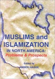 Cover of Muslims and Islamization in North America by Amber Haque