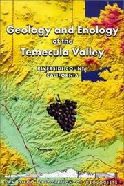 Front cover of Geology and Enology of the Temecula Valley by Unknown