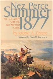 Cover of Nez Perce Summer, 1877 by Jerome A. Greene
