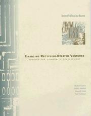 Front cover of Sustaining businesses & jobs through pallet repair & reuse by Brenda Platt