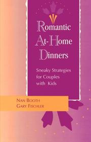 Front cover of Romantic at-home dinners by Nan Booth