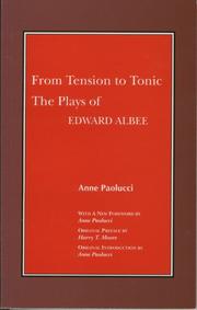 Front cover of From tension to tonic by Anne Paolucci