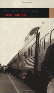 Front cover of Trains of Winnipeg by Clive Holden