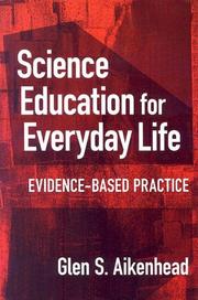 Cover of Science Education for Everyday Life by Glen S. Aikenhead