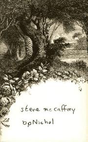 Cover of In England now that spring by Steve McCaffery