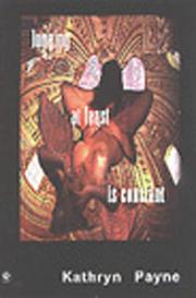 Front cover of Longing at least is constant by Kathryn Payne