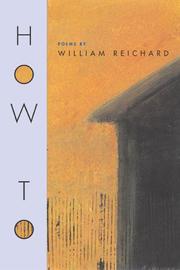 Cover of How to by William Reichard