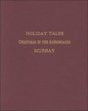 Cover of Holiday tales by William Henry Harrison Murray