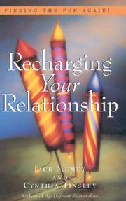 Cover of Recharging your relationship by Jack Mumey