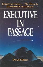 Cover of Executive in passage by Donald Marrs