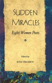 Cover of Sudden Miracles by Rhea Tregebov