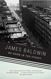Front cover of No Name in the Street by James Baldwin