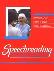 Cover of Speechreading by Harriet Kaplan