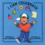 Cover of I can celebrate by Ann Eisenberg