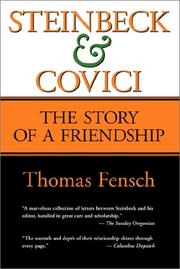 Cover of Steinbeck and Covici by Thomas Fensch