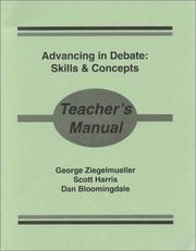 Cover of Advancing in Debate by George Zeigelmueller
