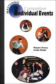 Cover of Mastering Competitive Individual Events by Wayne Avery