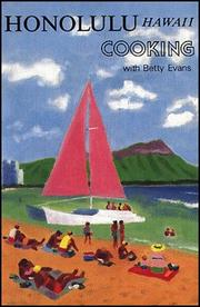 Front cover of Honolulu, Hawaii cooking, with Betty Evans by Betty Evans