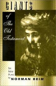 Front cover of Giants of the Old Testament by Norman Beim
