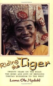 Front cover of Riding the tiger by Ole Nydahl