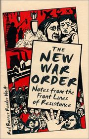 Front cover of The New War Order by Radical Women