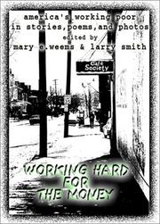 Cover of Working Hard for the Money by Larry R. Smith
