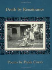Cover of Death by Renaissance by Paola Corso