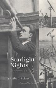 Cover of Starlight nights by Leslie C. Peltier