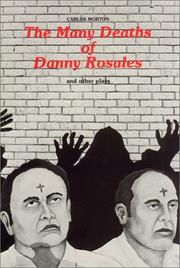Front cover of The many deaths of Danny Rosales and other plays by Carlos Morton